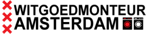 Witgoedmonteur Amsterdam logo voor professionele wasmachine reparatie diensten