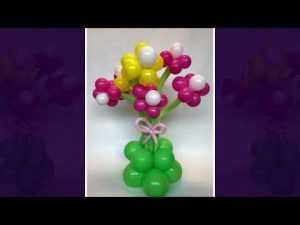 Leuke ballonnendecoraties met kleurrijke ballonnenboog en heliumballonnen voor feestelijke evenementen en winkeldecoratie