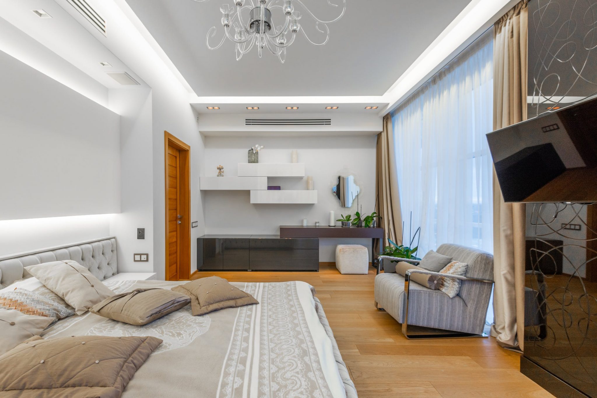 Meubels slaapkamer met nachtkastje, kledingkast en rolluiken - essentiële elementen voor comfortabele slaapkamer inrichting