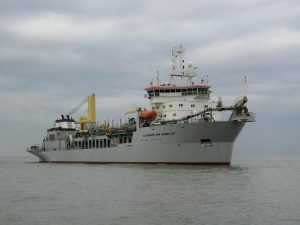 Alexander von Humboldt baggerschip met kwalitatieve dredger onderdelen voor efficiënt baggerwerk