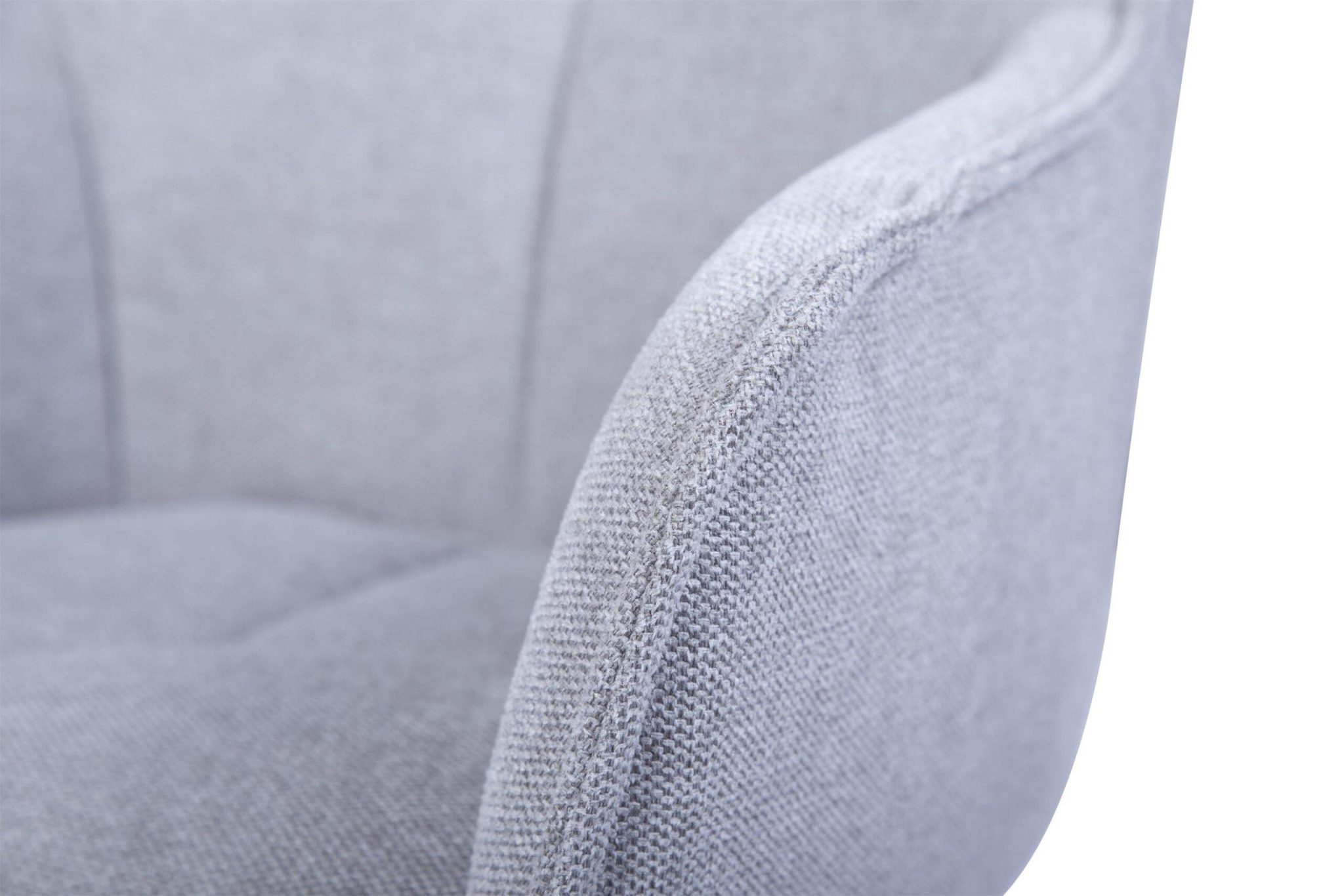 Grijze eetkamerstoelen in moderne Scandinavische stijl voor een stijlvolle eetkamer inrichting